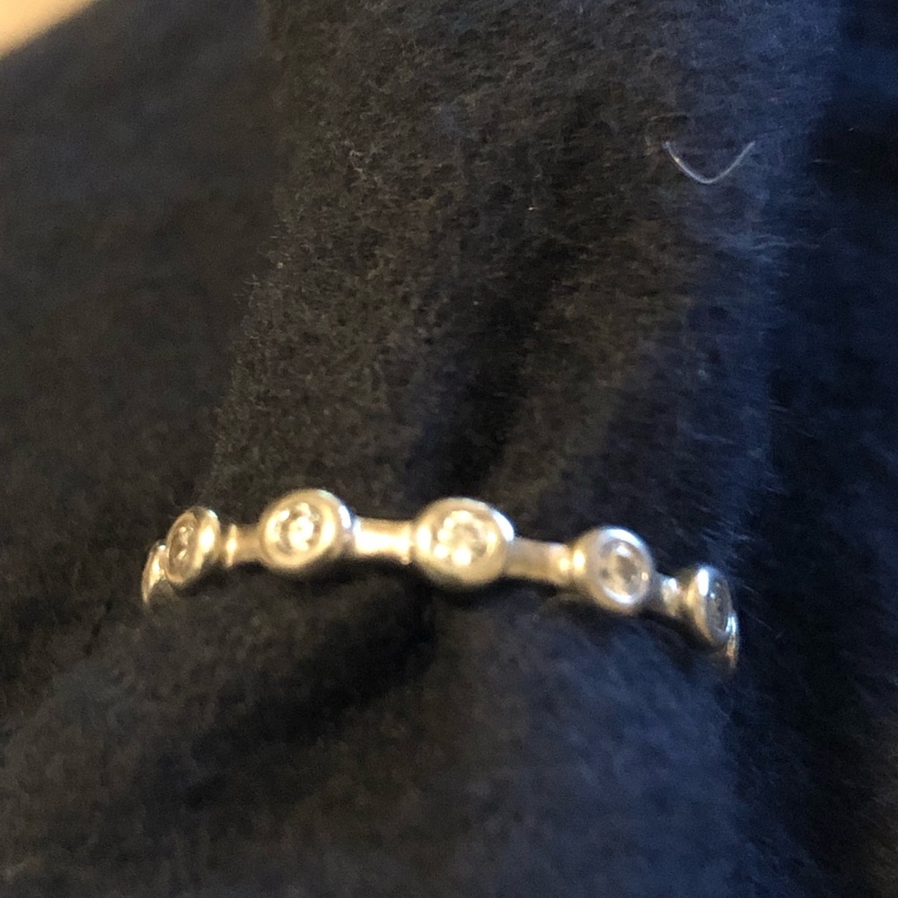 Sterling Silver Roundabout Ring (Size 7)